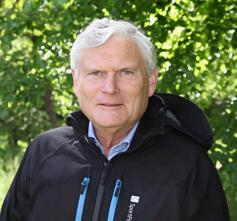 Joakim Ollén, ordförande för Sportfiskarnas förbundsstyrelse
