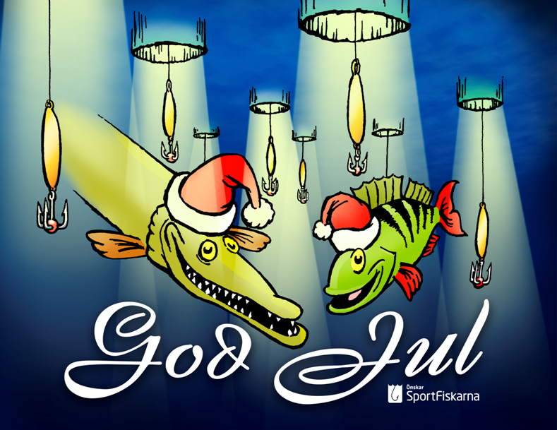 Sportfiskarna önskar alla en god jul!