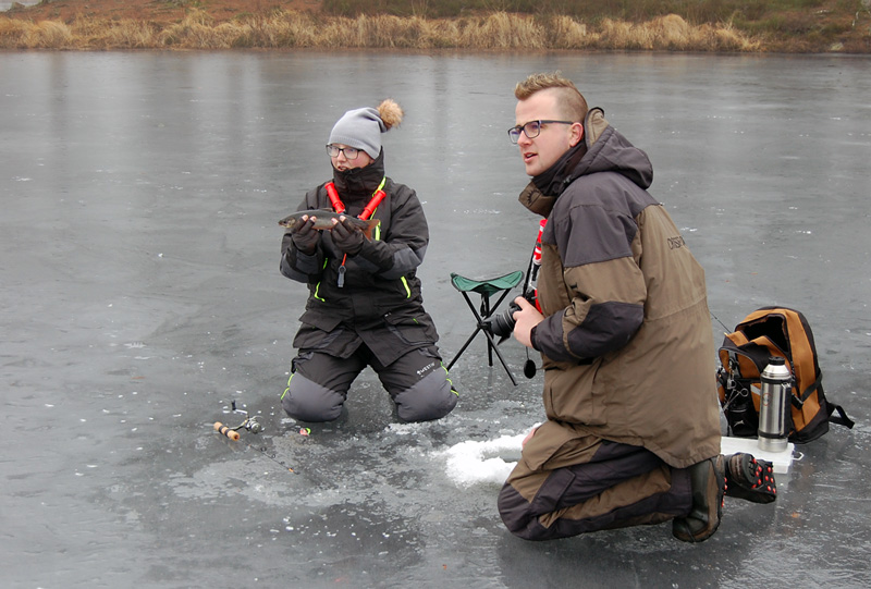 Holländska mästerskap i isfiske hölls i Dalsland