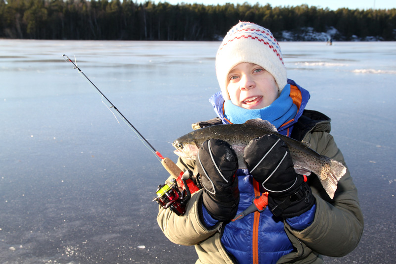 Välkomna på sportlovsfiske i Värmland