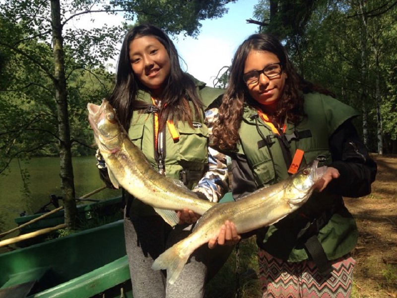 Sommarfiskeskolan blev en succé!