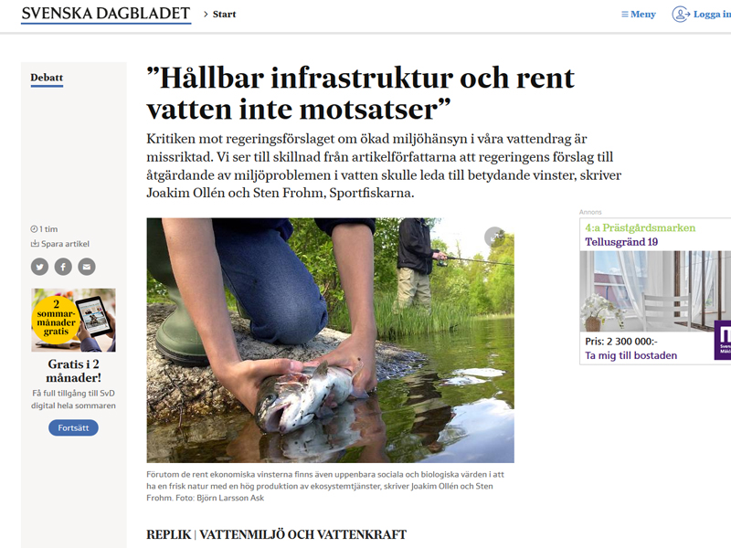 Hållbar infrastruktur och rent vatten är inte motsatser