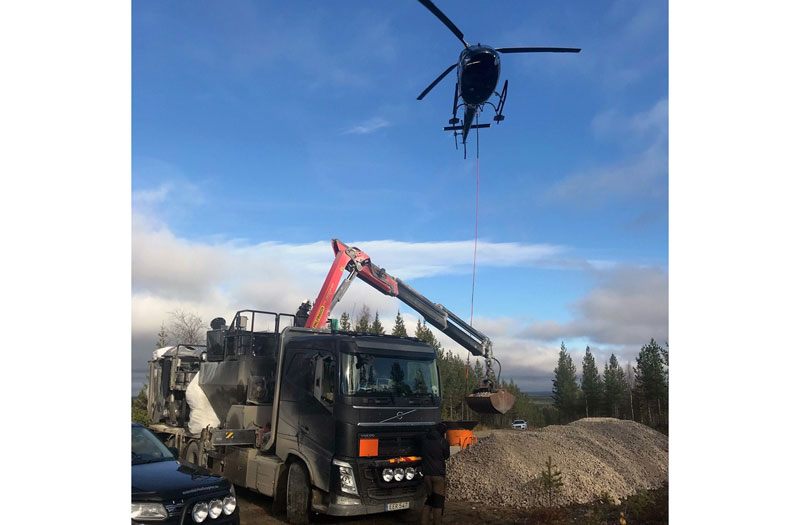 230 ton kalkgrus ska gynna öringen i Oxsjöån