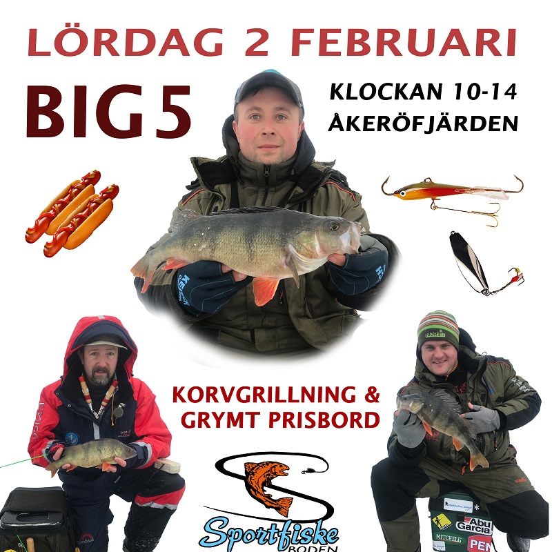 Välkomna på pimpeltävlingen ”Big 5”!