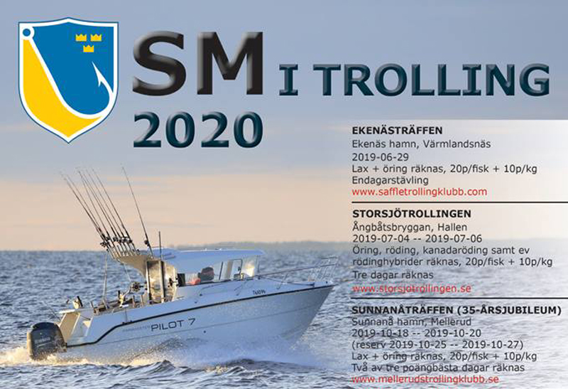 Ny SM-serie i Trolling: Swedish Trolling Masters -20