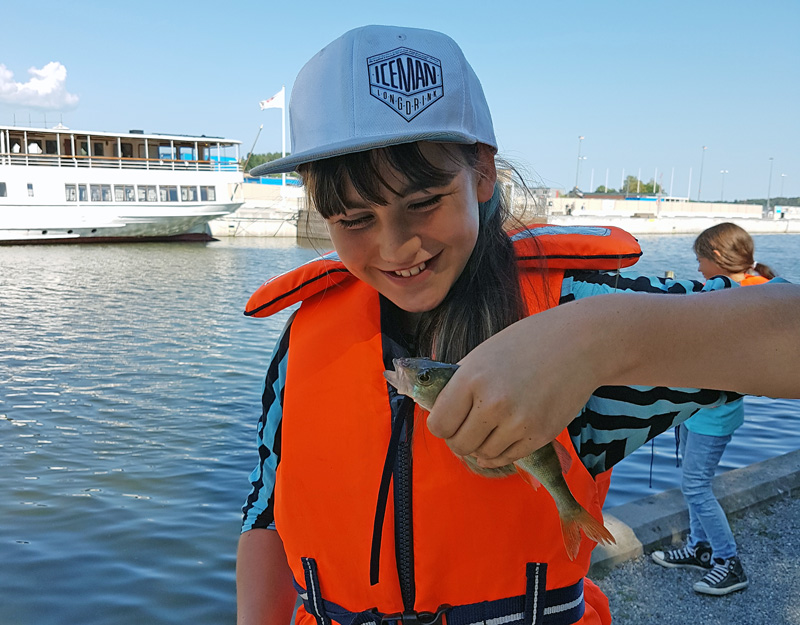 Rekordmycket fiske för unga i sommar