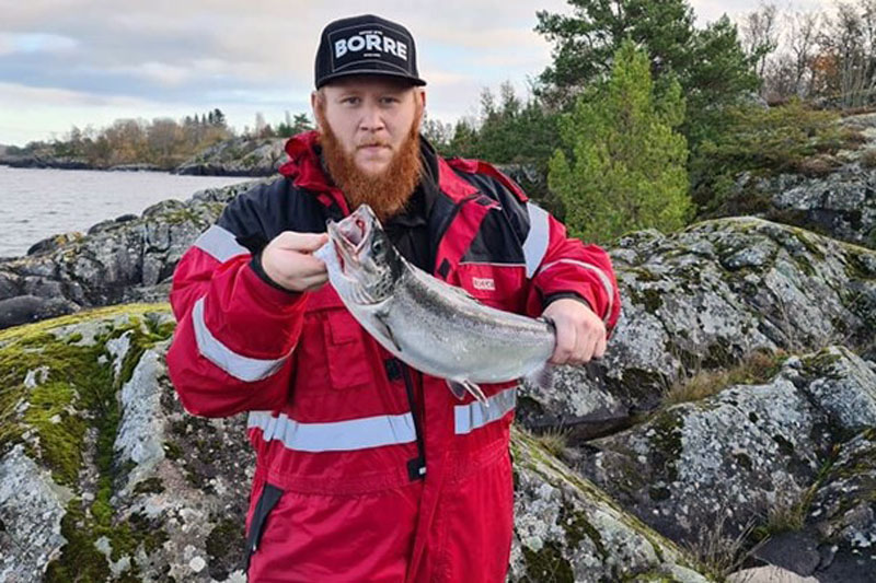 Positiv trend för laxfisket i Vättern under hösten