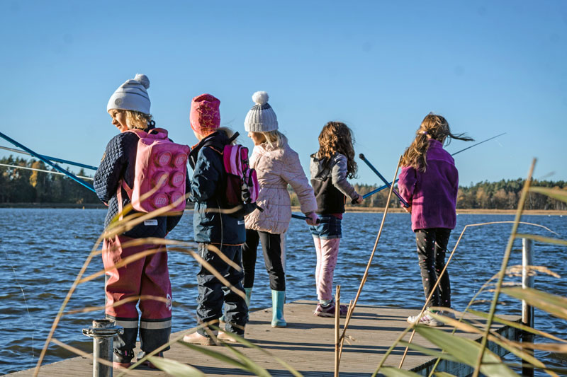 Trots mildväder erbjuds sportlovsfiske landet runt