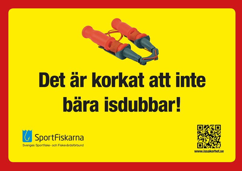 Isfisket lockar – men ta inga risker