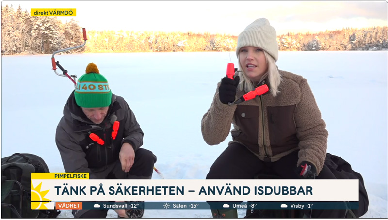 Pimpelfiske och issäkerhet på TV4