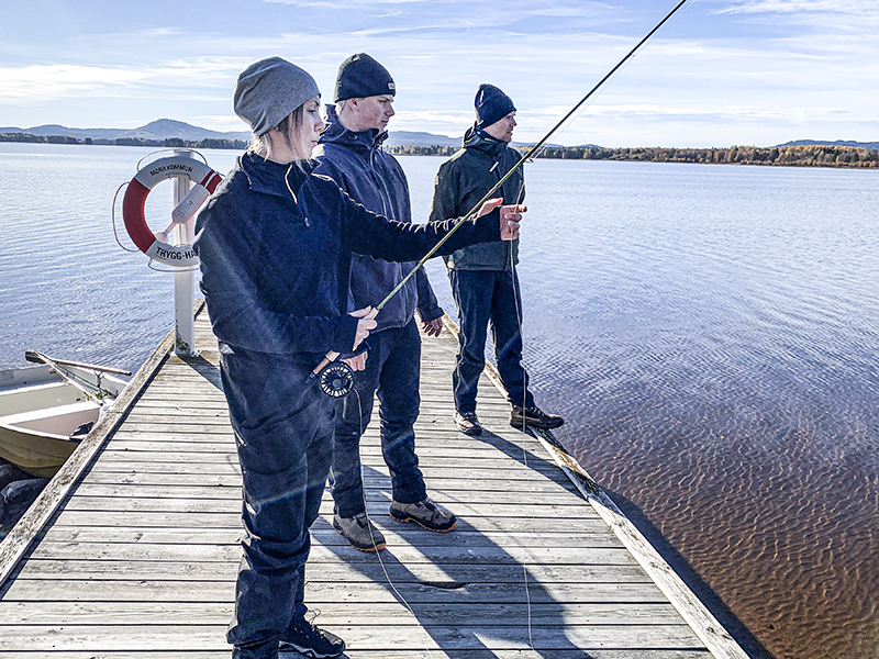 Sportfisket och friluftslivet går som en dans i Dalarna