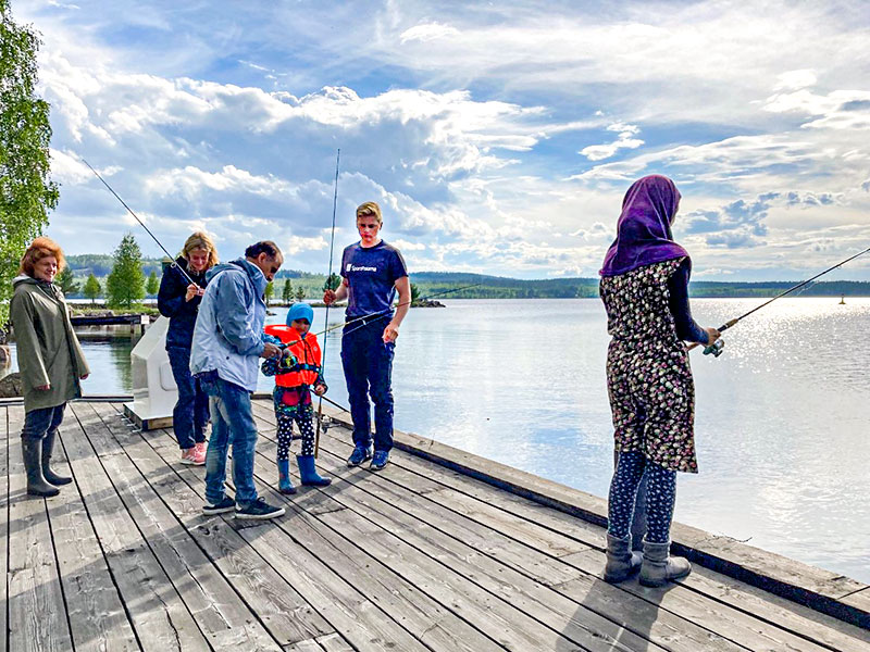 Världen möts i Jämtland genom sportfisket 