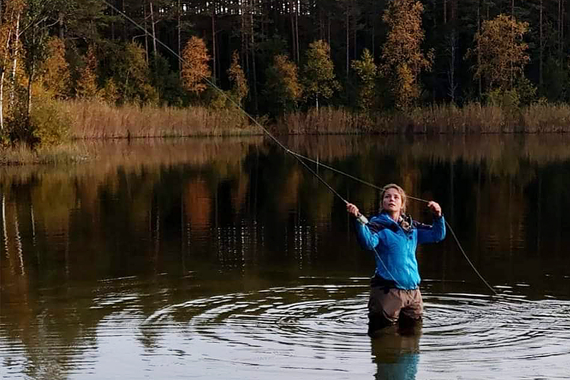 Alla tjejer är välkomna på tvådagarskurs i flugfiske