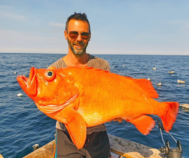 Storslaget sportfiskerekord av storfiskare