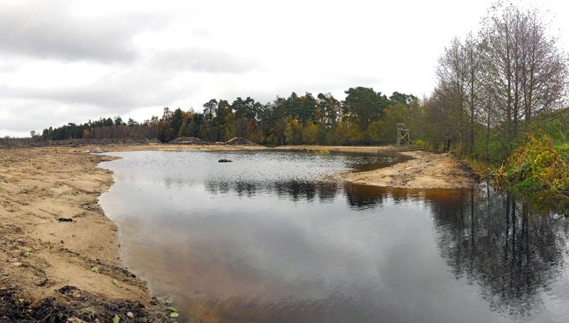 Ännu en våtmark står klar på Öland!