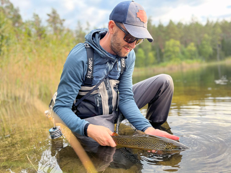 Lyckad instruktörsutbildning i flugfiske