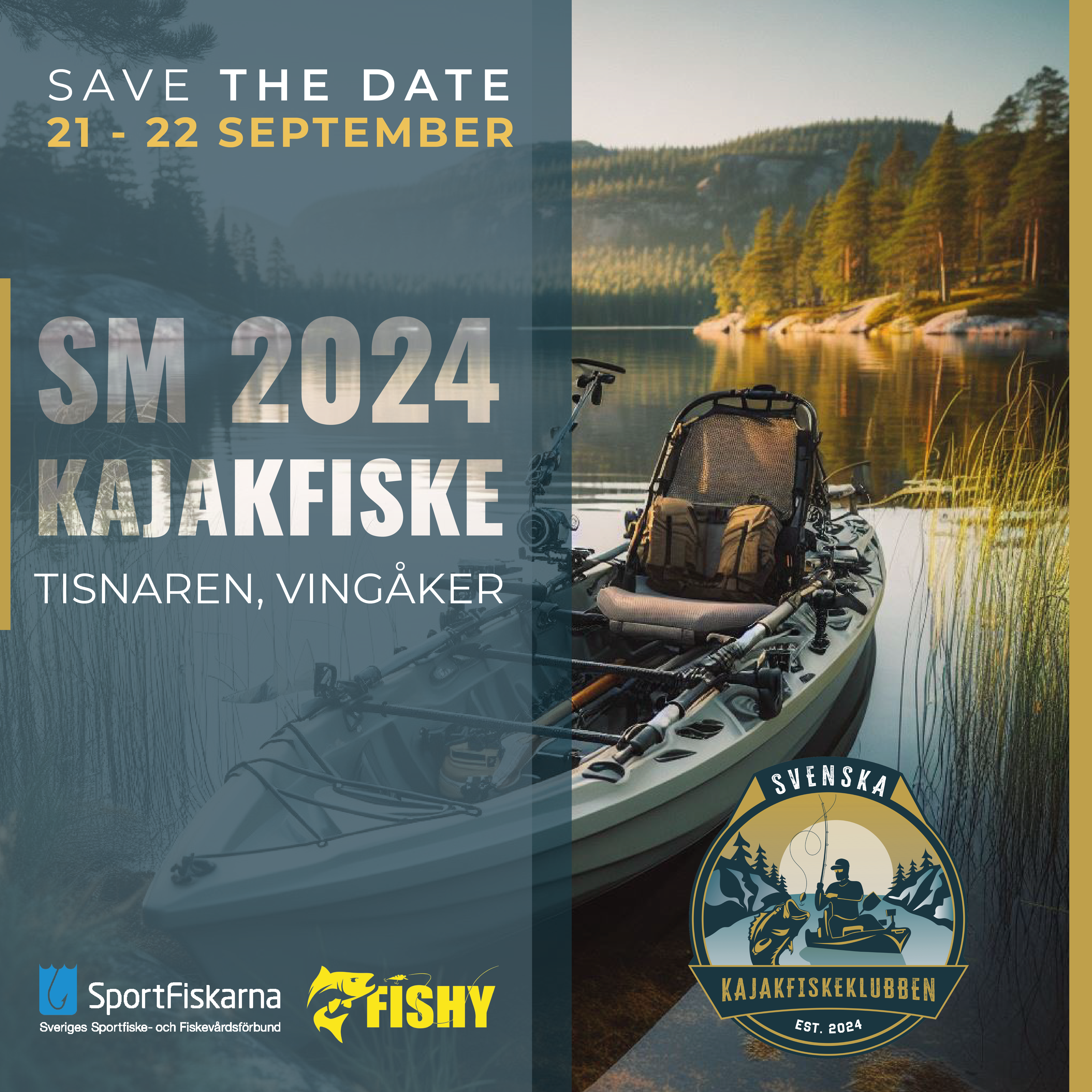 Välkommen till SM i Kajakfiske 2024