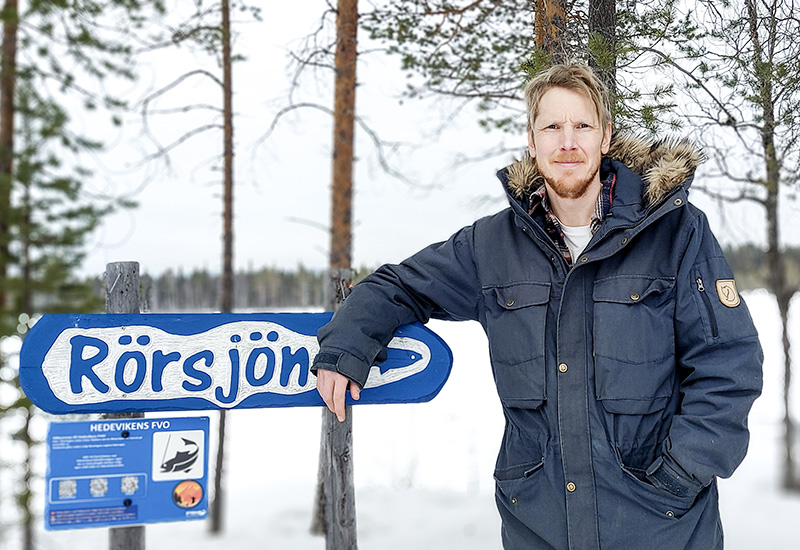 Grattis Michael Ärfström – Sportfiskarnas nya projektledare i Härjedalen!