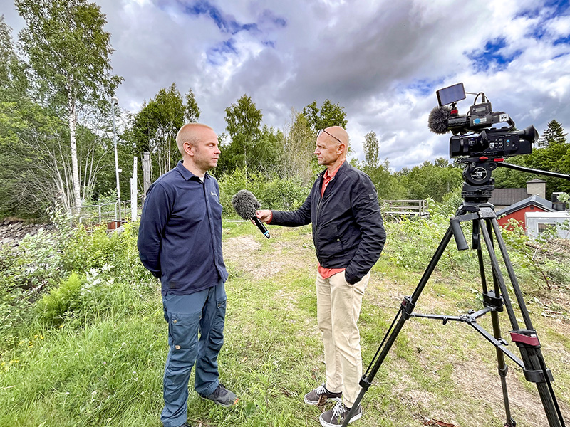 Medialt fokus på Stångån – nu startar äntligen arbetet för fisken!