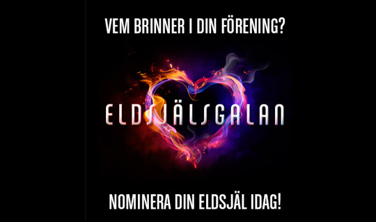 Nominera till Eldsjälsgalan