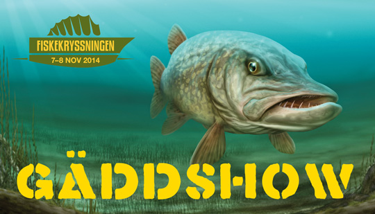 Gäddshow på Fiskekryssningen 7-8 november