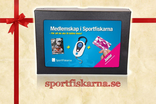 Ge bort ett medlemskap i Sportfiskarna!