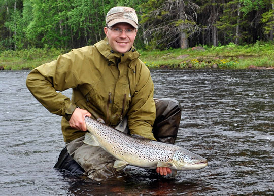 Fiskevård fungerar - öring återfångad efter sju år!