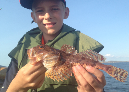 Spännande final för Sportfiskarnas sommarfiskeskola!