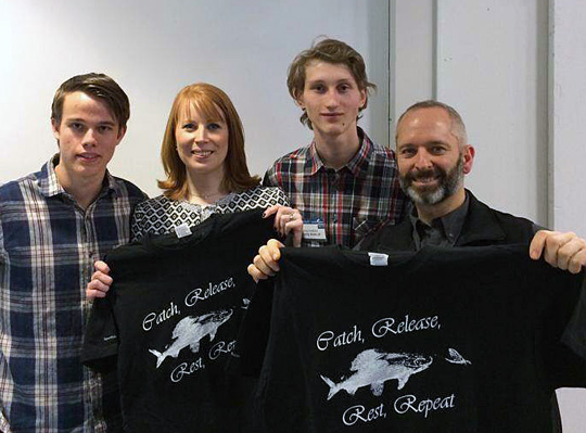 Charity Shirts donerar pengar till fiskevård