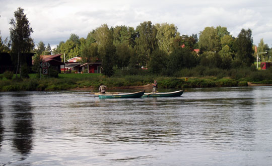 Fisketävling i Klarälven i sommar