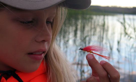 Habo sportfiskeklubb vill få fler kvinnor att fiska